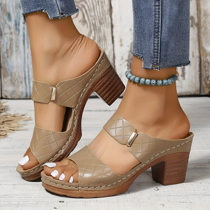 Lulie Comfort Heeled Sandals