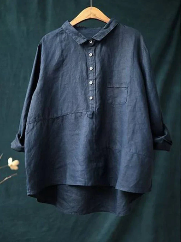 Adair Lightweight Half Button Placket Shirt