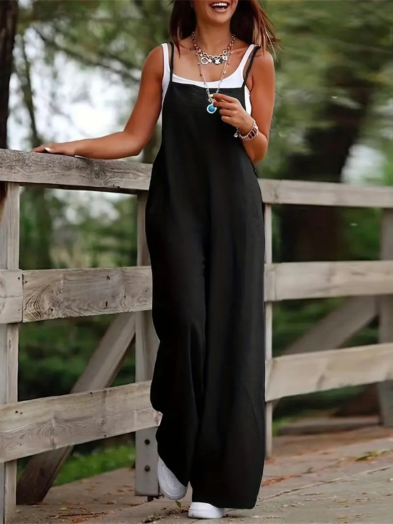 Mara Relaxed Wide-Leg Jumpsuit