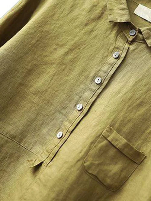 Adair Lightweight Half Button Placket Shirt