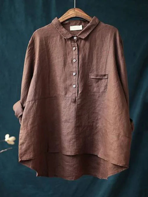 Adair Lightweight Half Button Placket Shirt