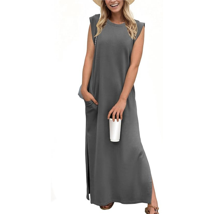 Aria Essential Pocket Maxi Dress