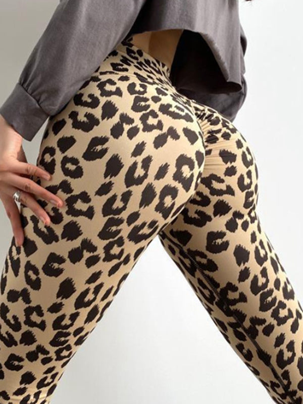 Liana Leopard Print Booty Sculpting Leggings