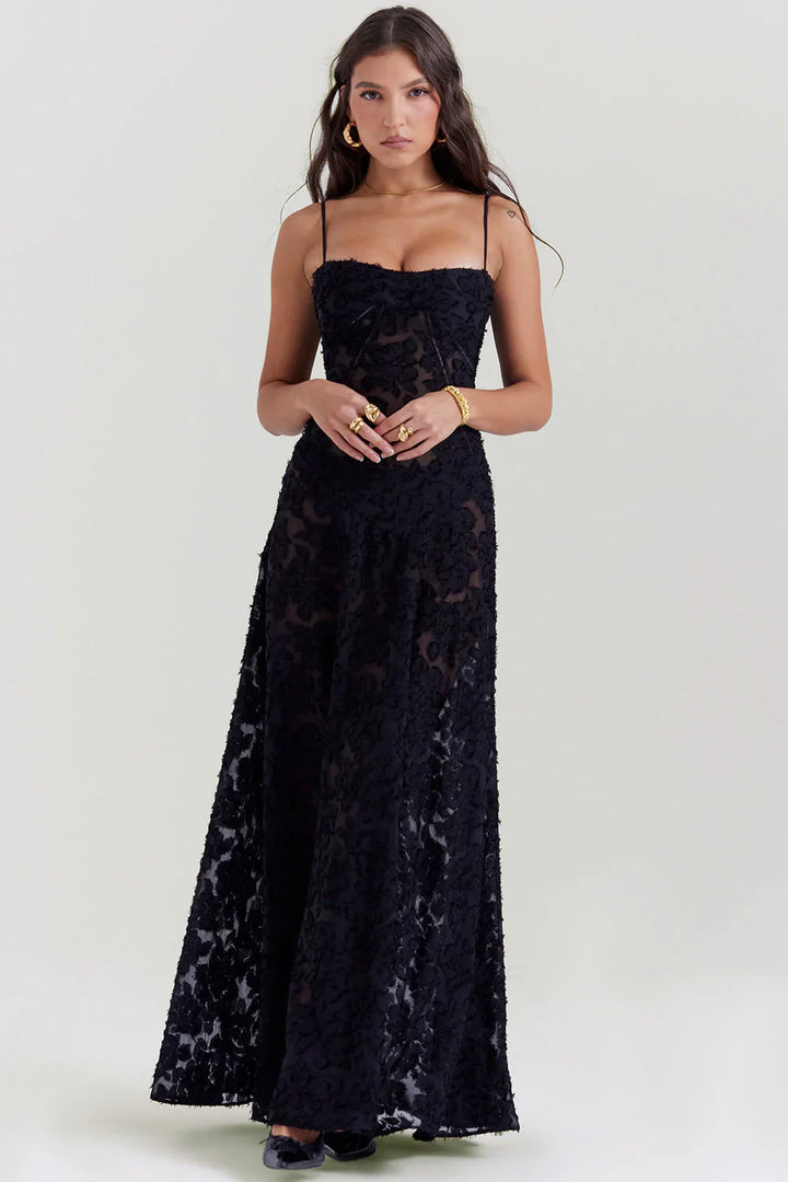 Maia Corset Maxi Dress