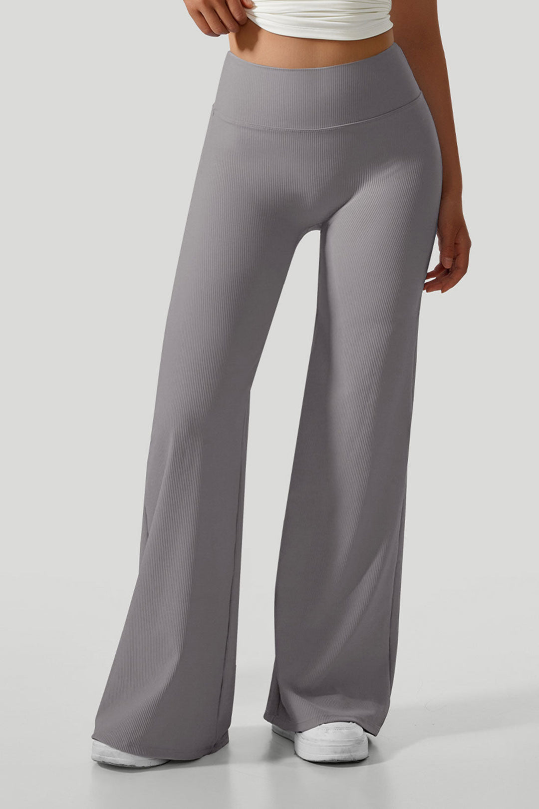 Cyrus Ribbed Wide Leg Pants