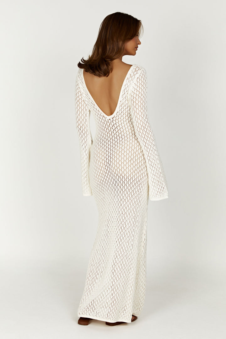 Francesca Crochet Maxi Dress