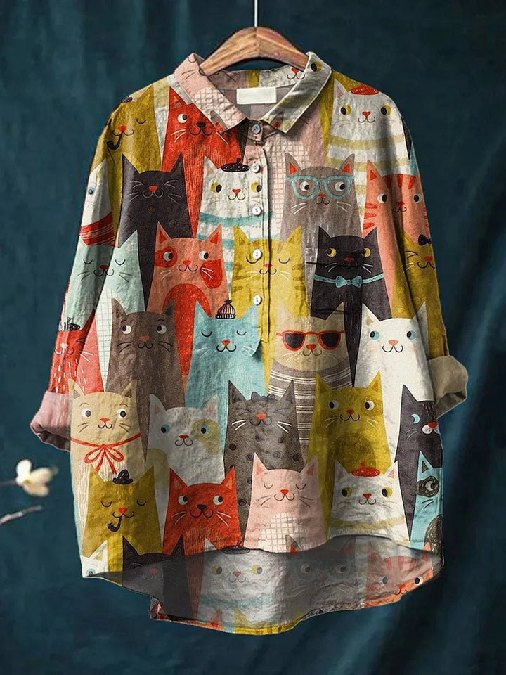 Mannie Otis Furry Friends Printed Shirt