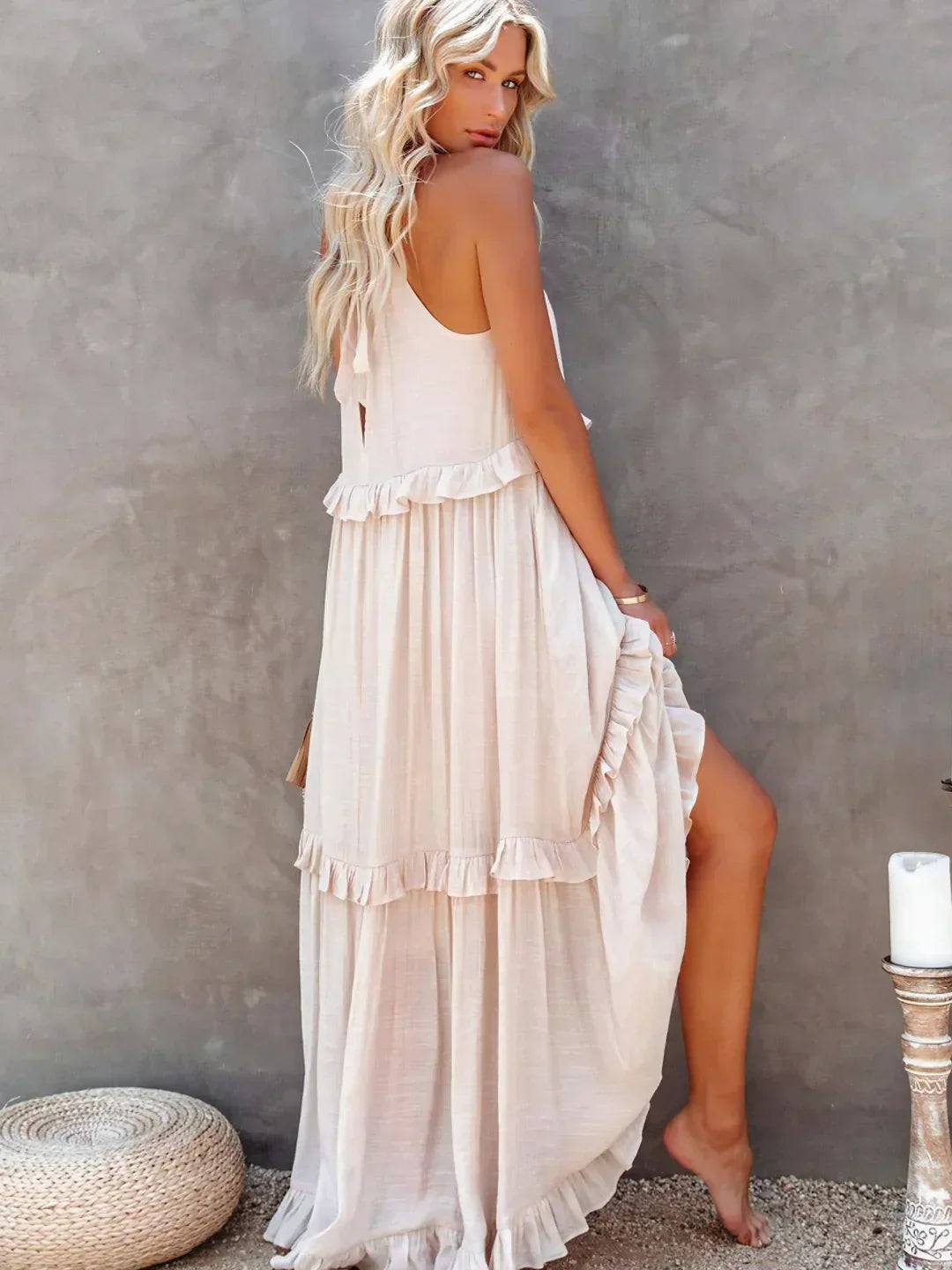 Rafa Tiered Ruffle Maxi Dress