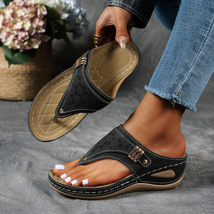 Alanya Supportive Slip On Sandals