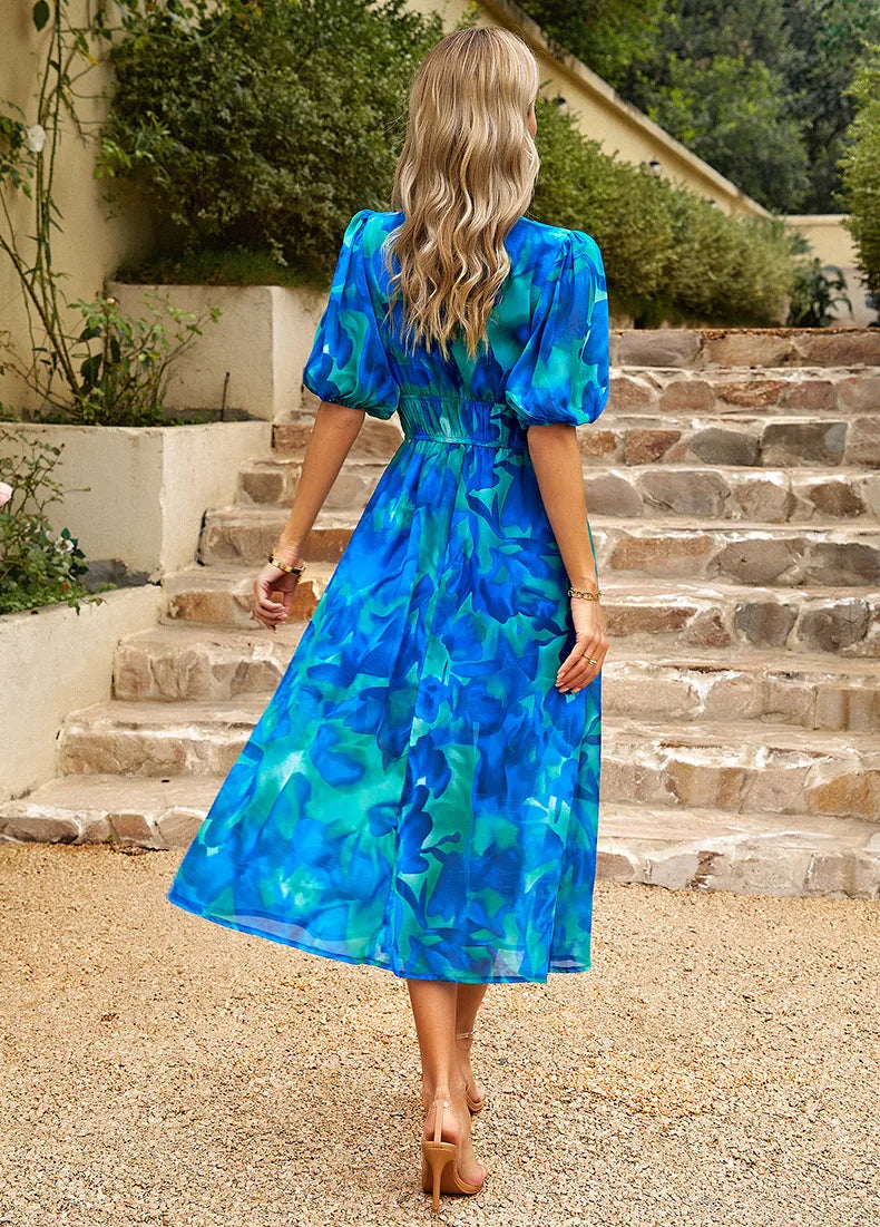 Keanna Floral Midi Dress