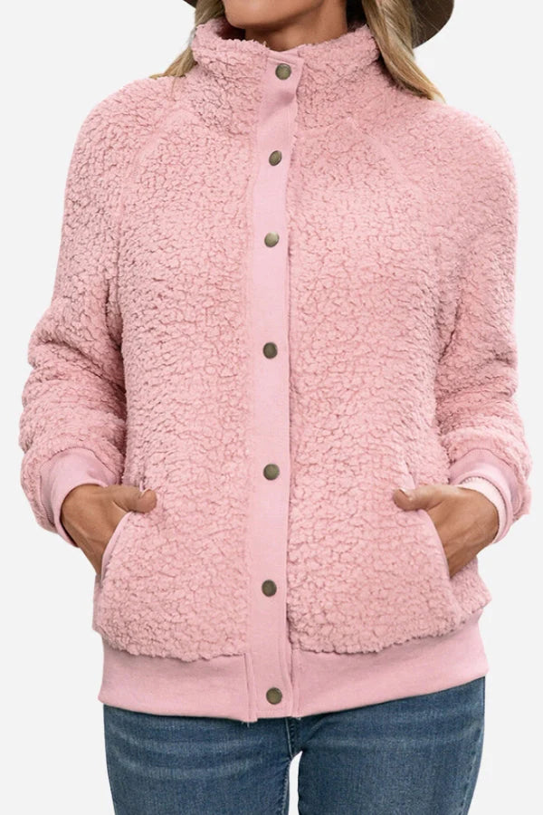 Harper Sherpa Fleece Teddy Jacket