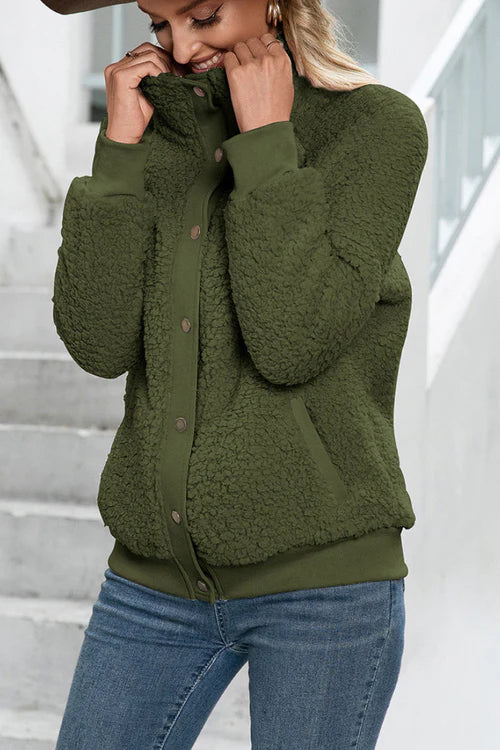 Harper Sherpa Fleece Teddy Jacket