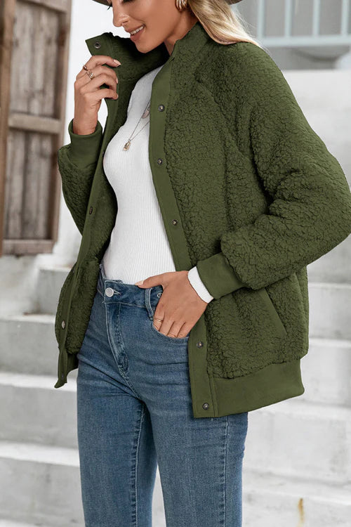 Harper Sherpa Fleece Teddy Jacket