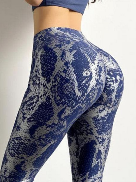 Medusa Snakeskin Booty Sculpting Leggings