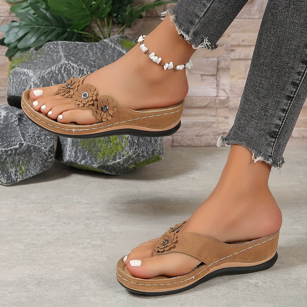 Zubi Wedge Sandals