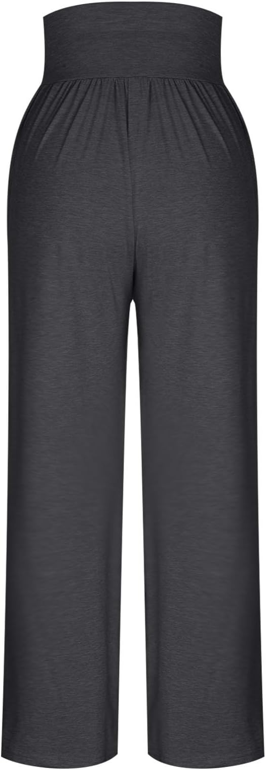 Ivy High-Waisted Straight Leg Lounge Pants