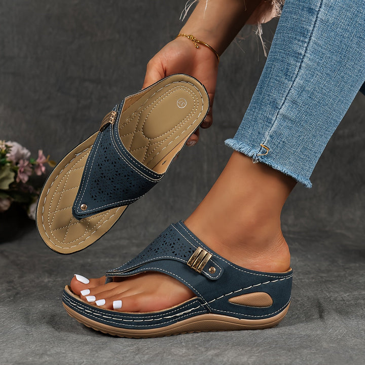 Alanya Supportive Slip On Sandals