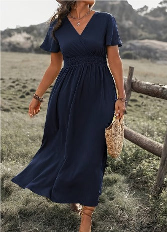 Aurelia Smocked Maxi Dress