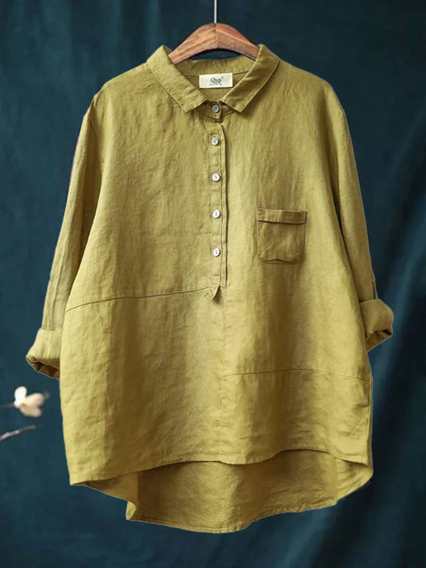 Adair Lightweight Half Button Placket Shirt