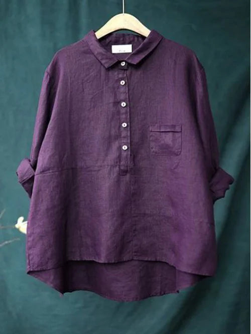 Adair Lightweight Half Button Placket Shirt