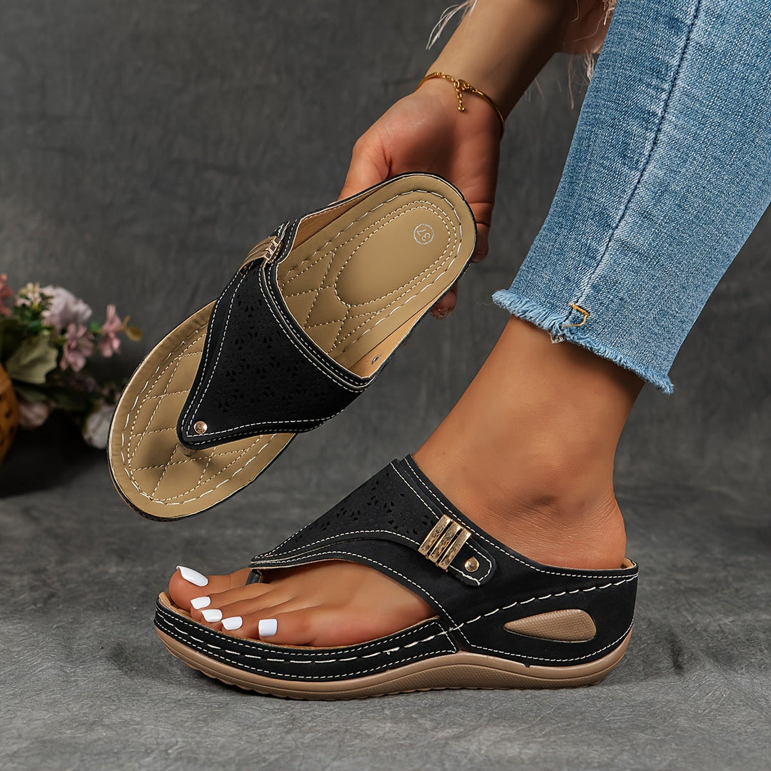 Alanya Supportive Slip On Sandals