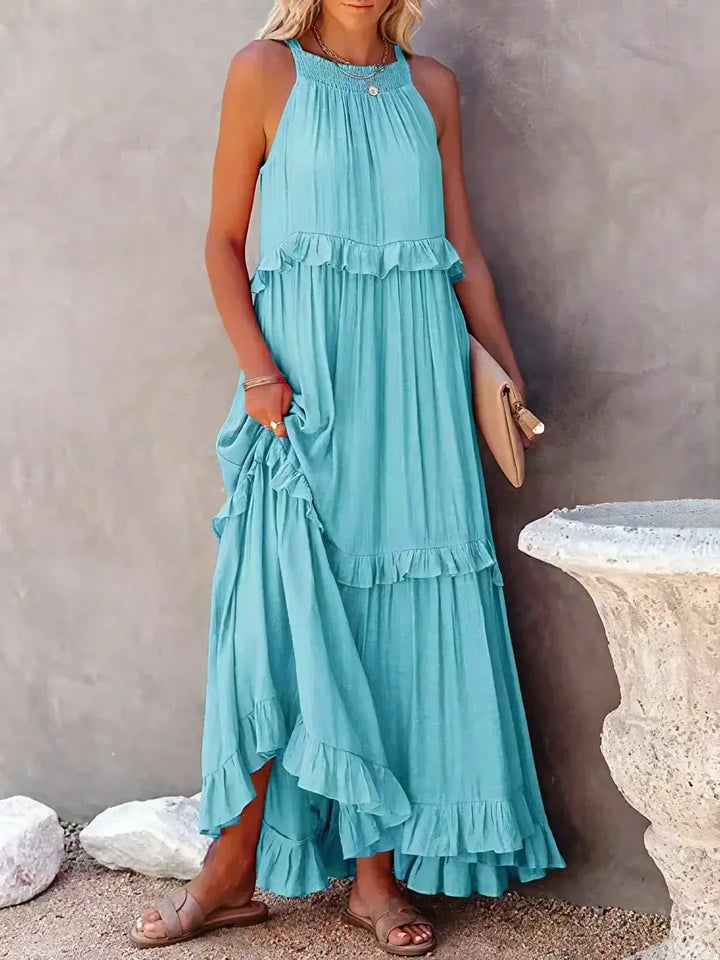 Rafa Tiered Ruffle Maxi Dress