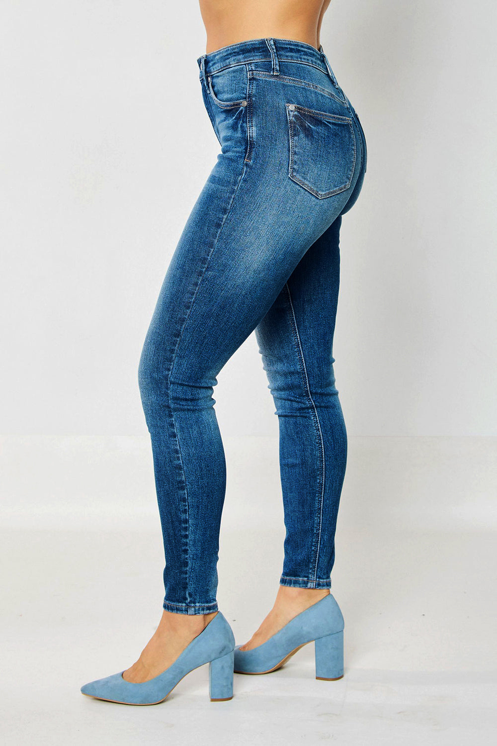 Myracle High Rise Tummy Control Classic Skinny Jeans