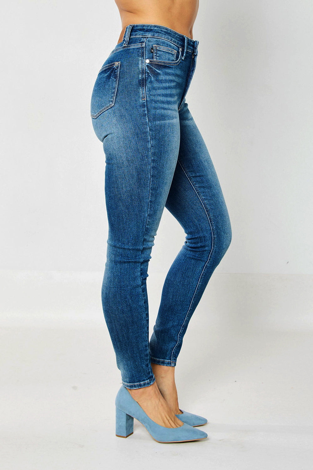 Myracle High Rise Tummy Control Classic Skinny Jeans