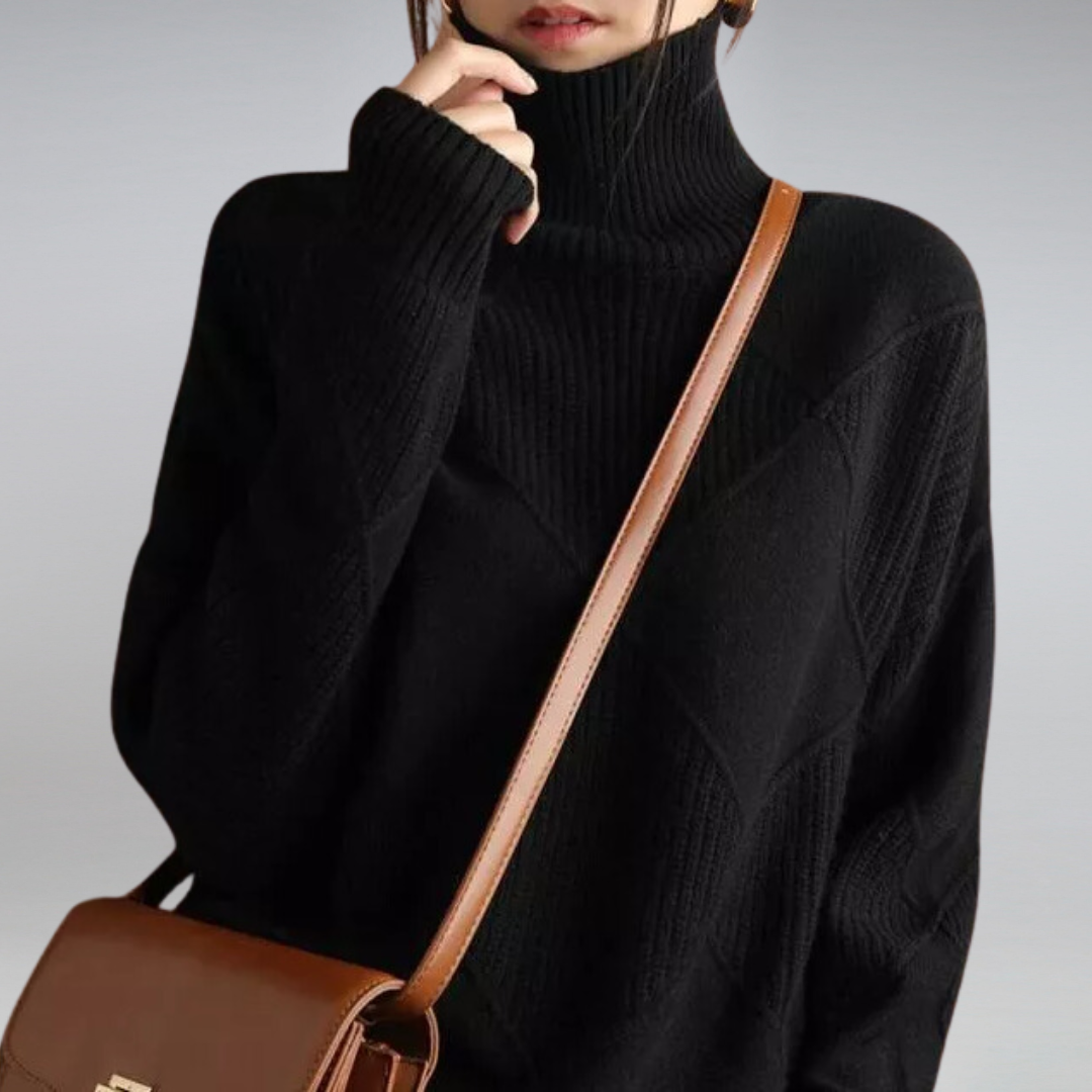 Opaline Luxury Turtleneck Sweater