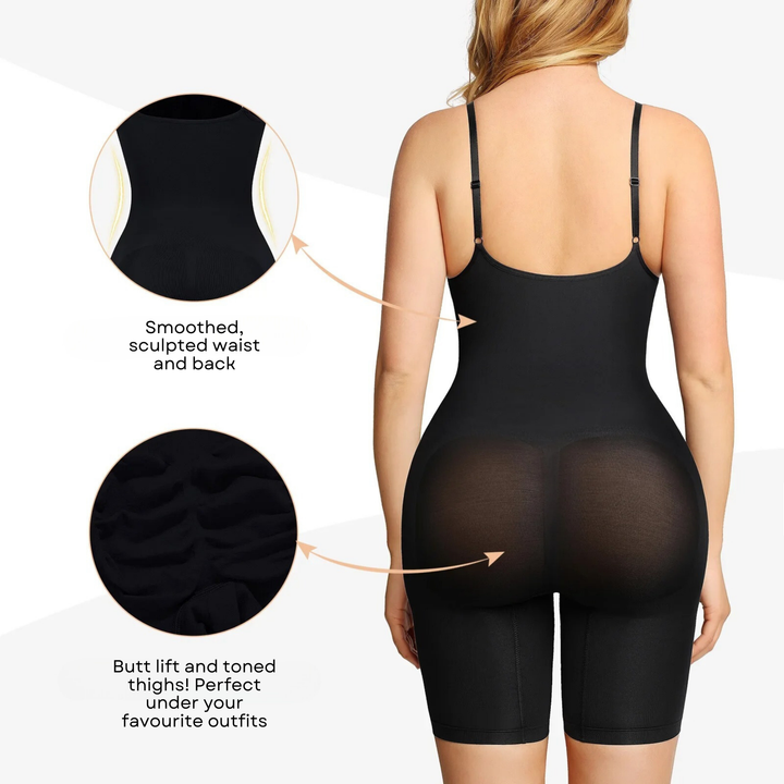 Aura Sculpting Mid-Thigh Bodysuit - BUY 1 GET 1 FREE