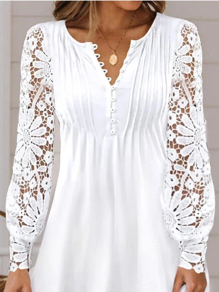 Contessa Lace Sleeve Dress