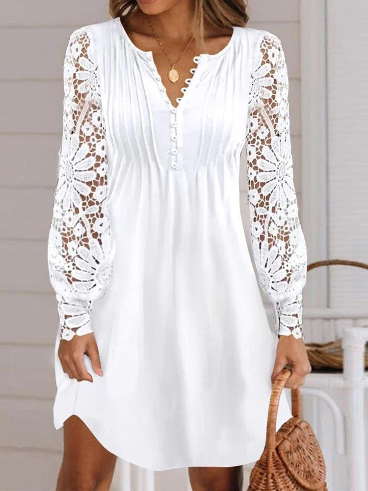 Contessa Lace Sleeve Dress