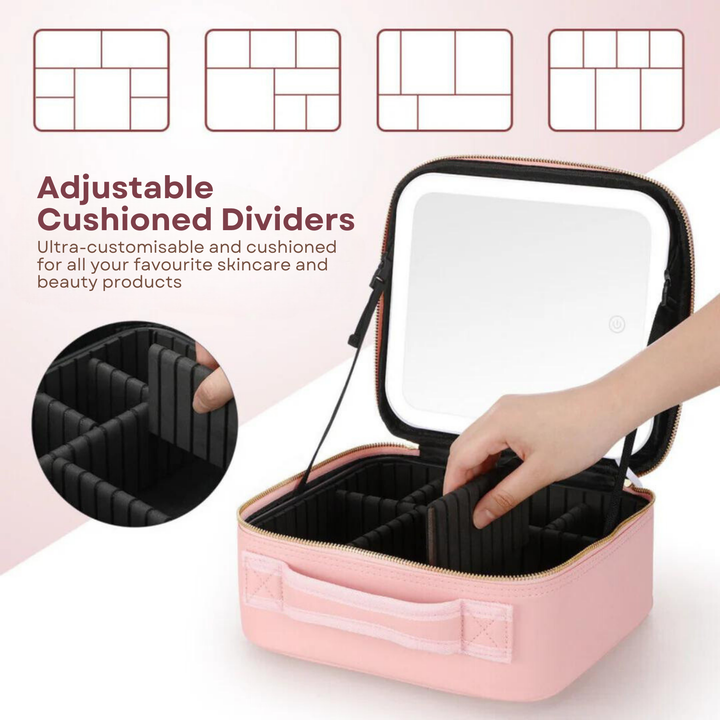 Elledo LED Cosmetic Travel Case