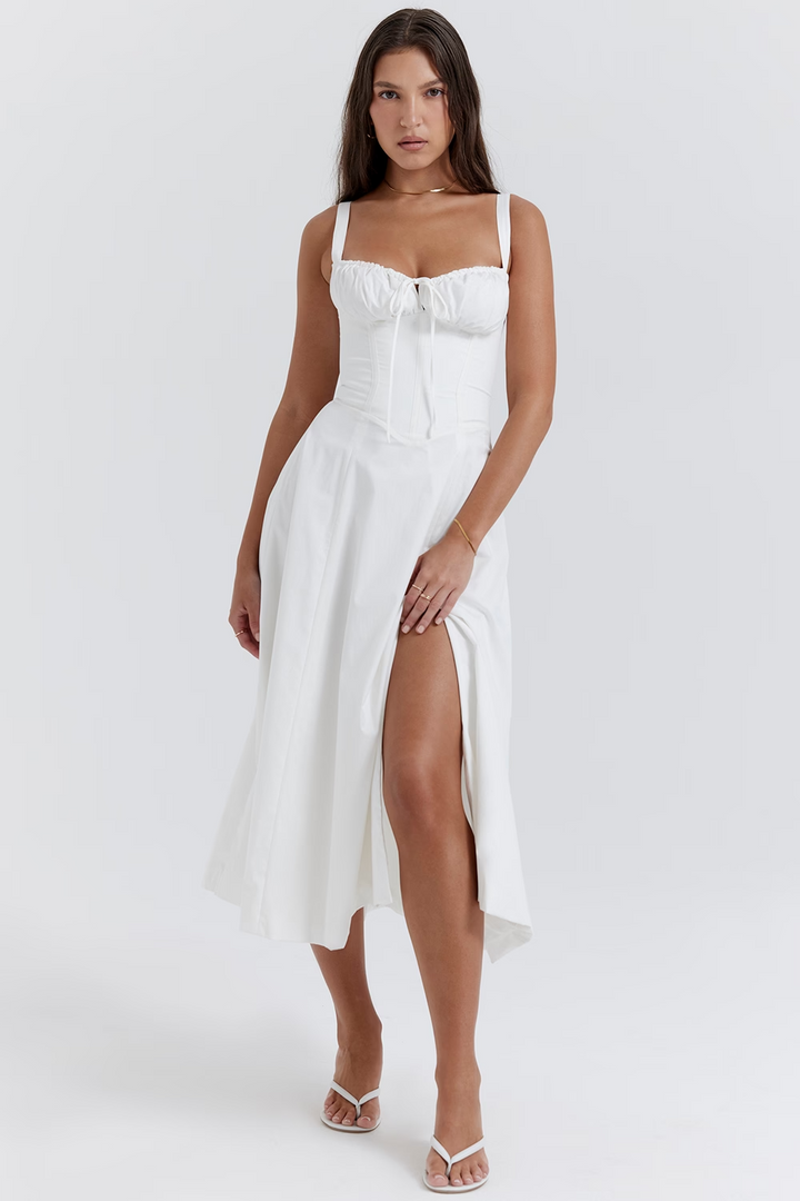 Eloise Bustier Midi Dress