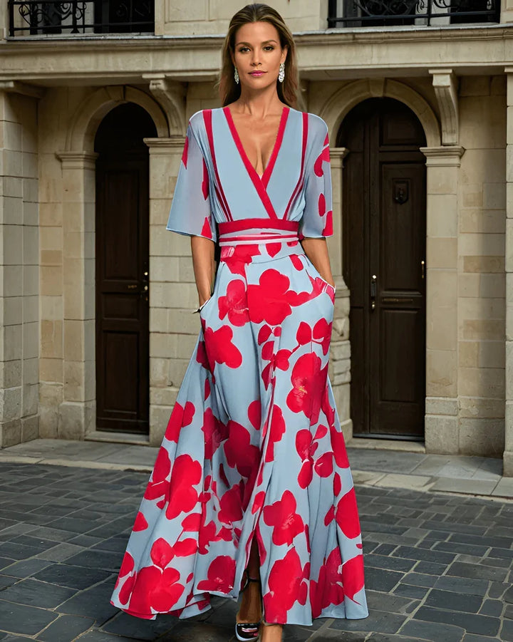 Farrah Wrap Maxi Dress