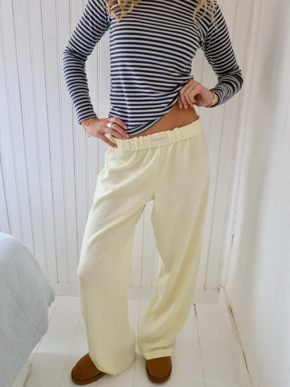 Raina Elasticated Waist Lounge Pants