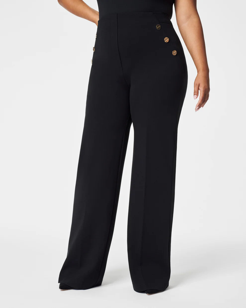 Inez High-Waisted Tailored Pants