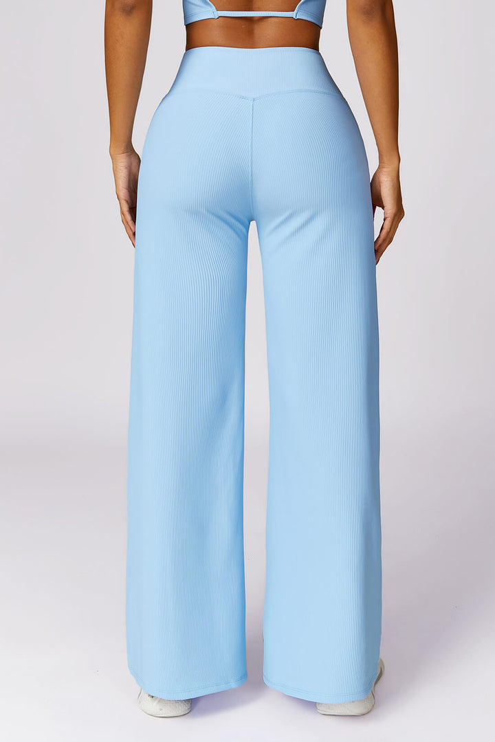 Cyrus Ribbed Wide Leg Pants