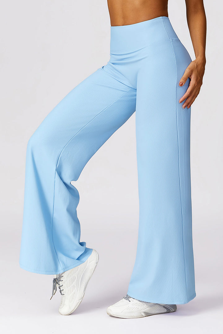 Cyrus Ribbed Wide Leg Pants