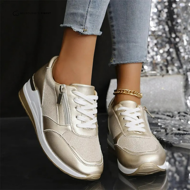 Camilla Metallic Sneakers