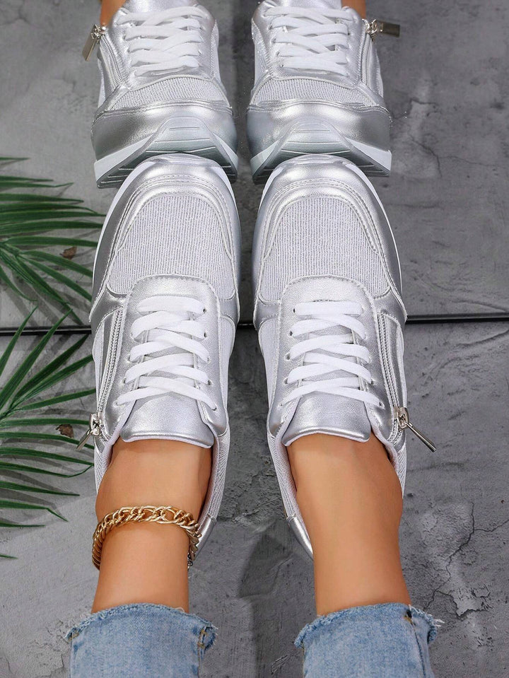 Camilla Metallic Sneakers