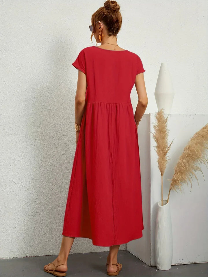 Deana Essential Cotton Maxi Dress