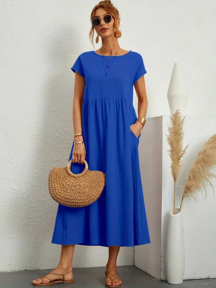 Deana Essential Cotton Maxi Dress