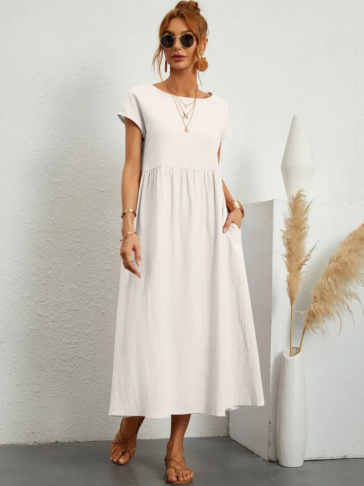 Deana Essential Cotton Maxi Dress