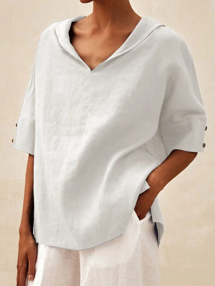 Laguna Relaxed V-Neck Shirt