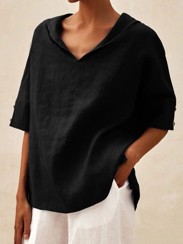 Laguna Relaxed V-Neck Shirt