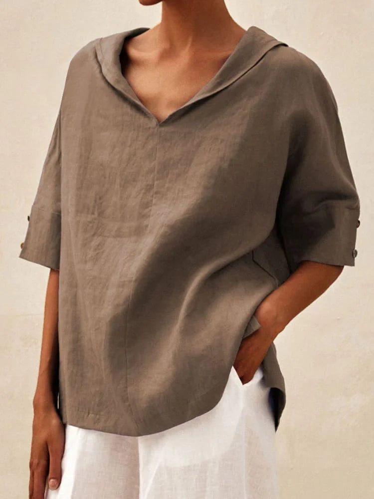 Laguna Relaxed V-Neck Shirt