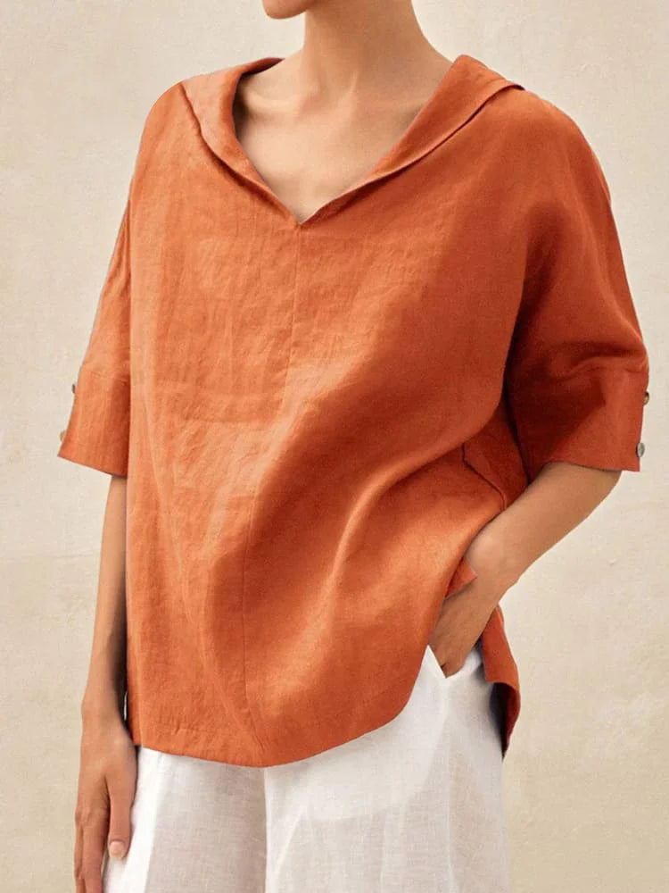 Laguna Relaxed V-Neck Shirt