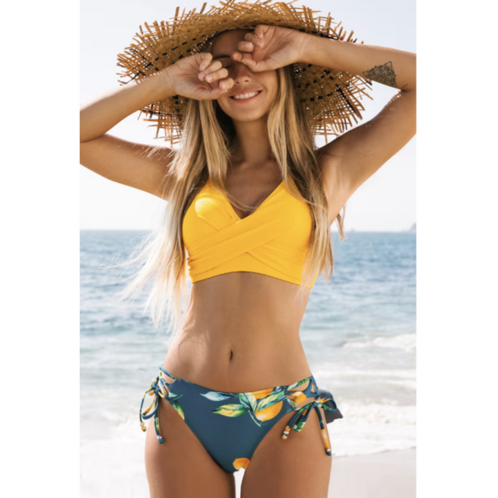 Coraline Supportive Twist Bikini Set