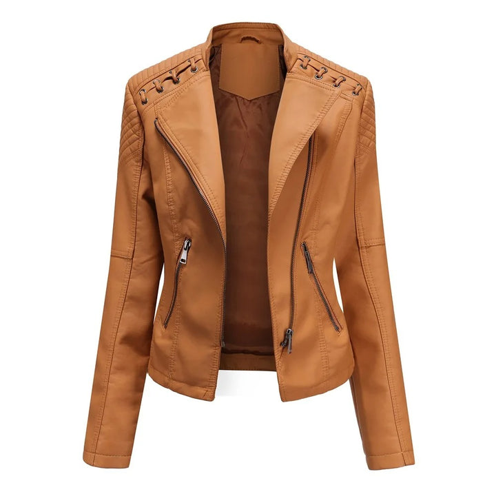 Nova Vegan Leather Biker Jacket